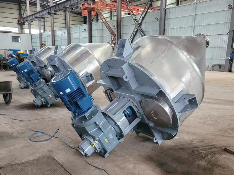 ZLDH series cone screw belt mixer