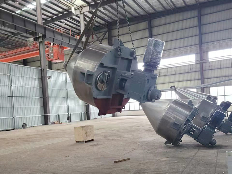 ZLDH series cone screw belt mixer