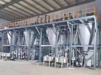 What is the mixing effect of the double helix cone mixer